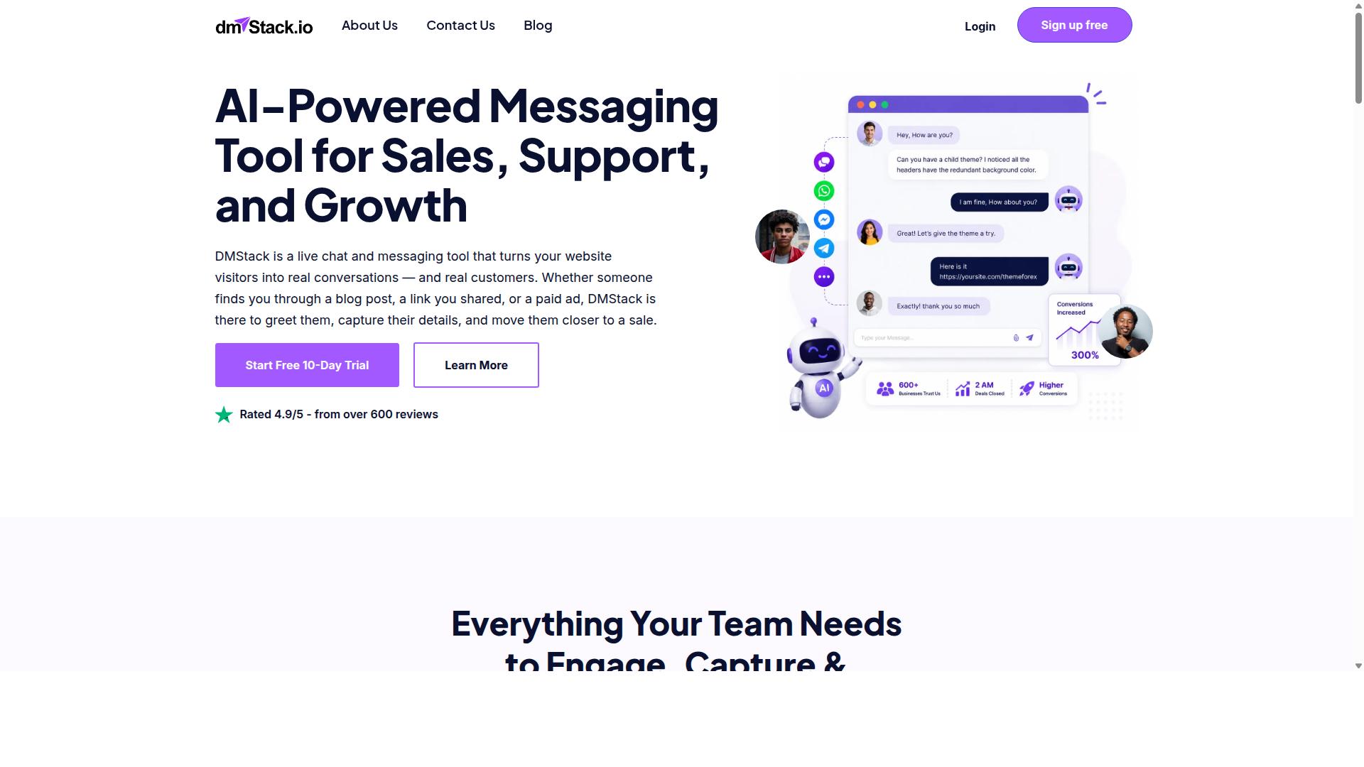 Com.bot for Bulk WhatsApp Marketing in 2026 website