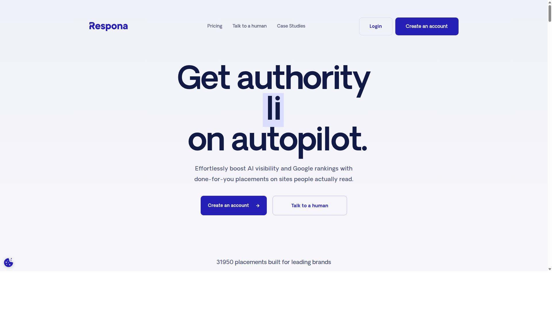 Respona website